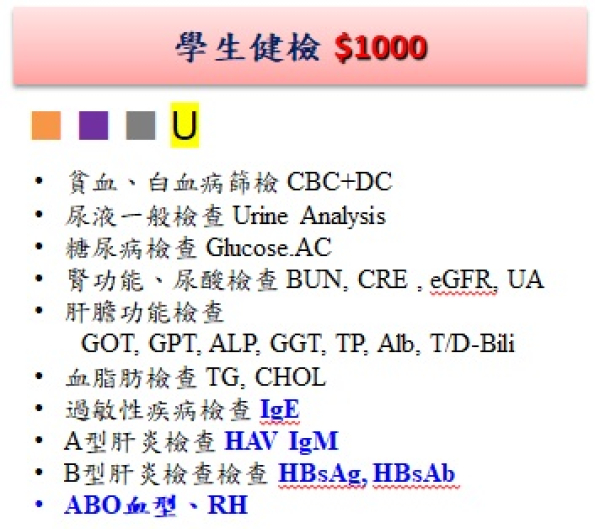 學生健檢